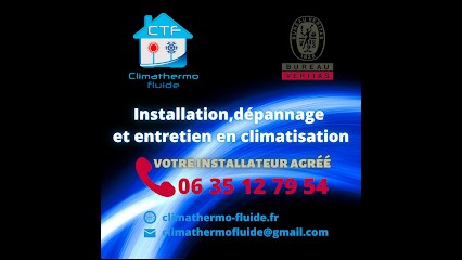 Fournisseur Clim Et Pompe à Chaleur Climathermo-fluide, Installateur de Climatisation à Rocbaron
