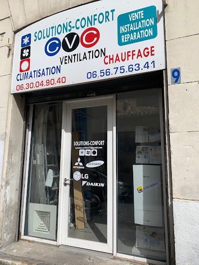 Solutions Confort Cvc, Magasin de Climatisation à Marseille 01